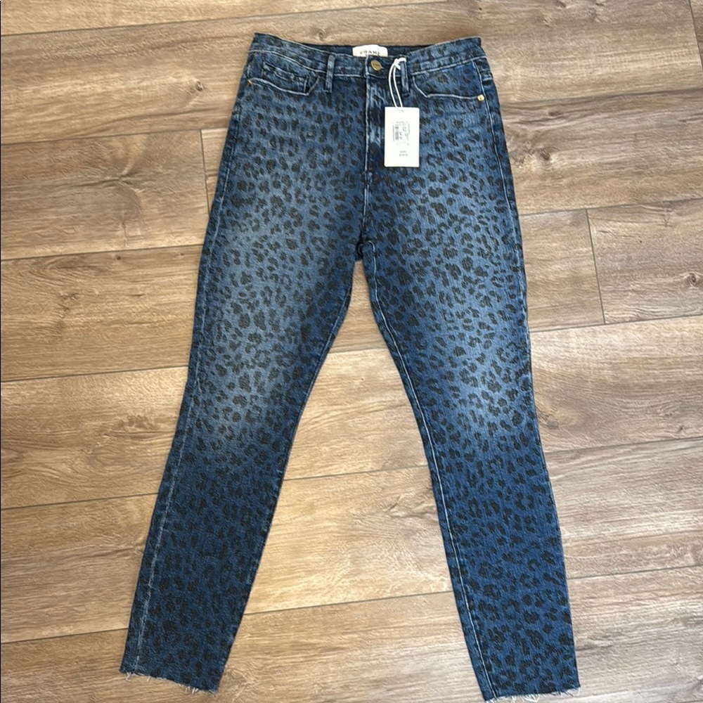 Leopard Print Women's Jeans